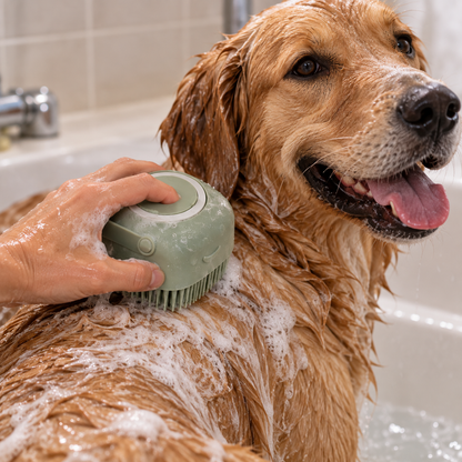 JYROL™ Silicone Pet Bath Brush