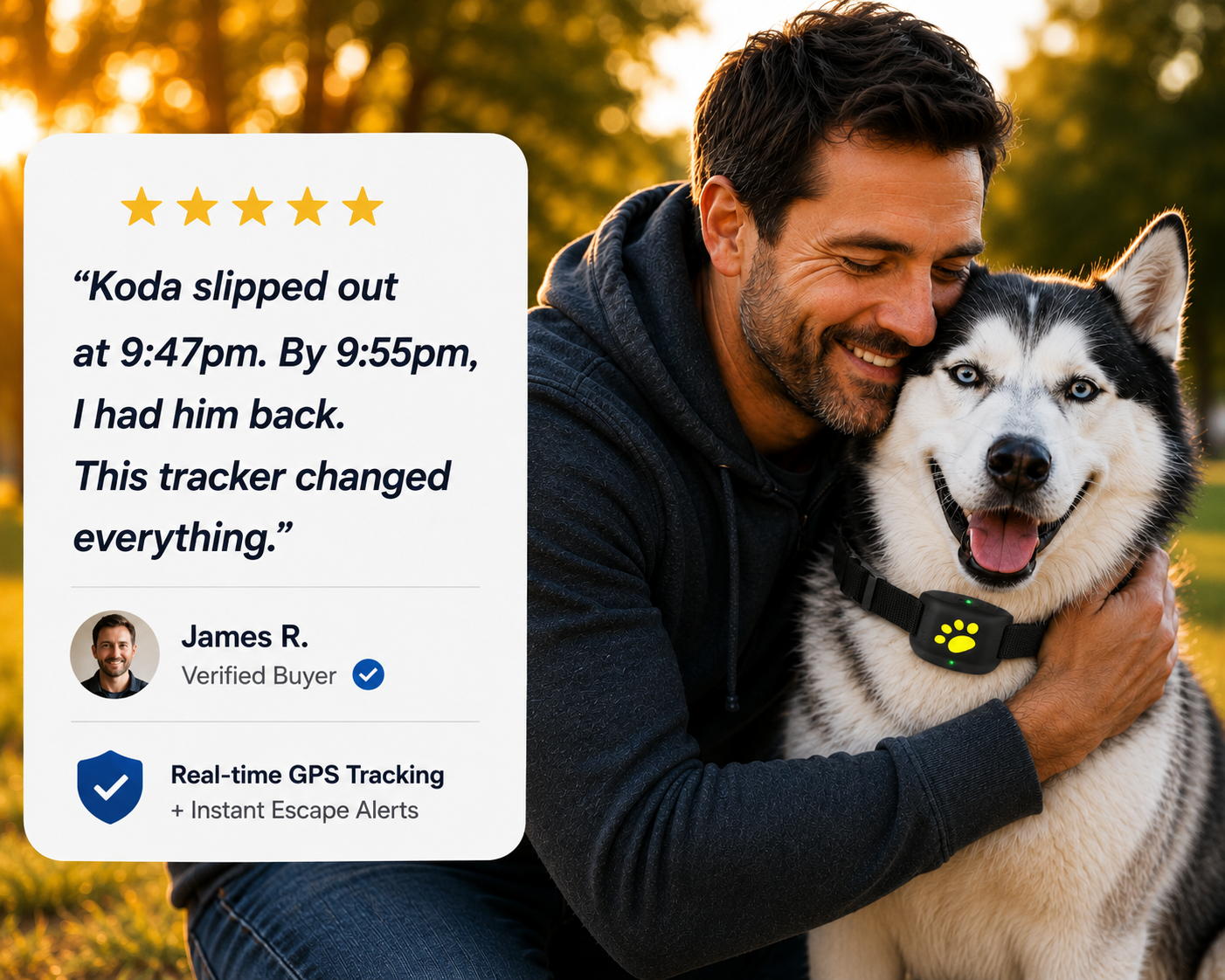 JYROL™ GPS Dog Tracker